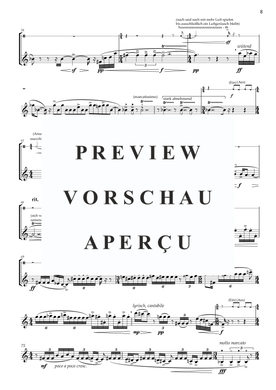 Product gallery: Page 10 of 11 A(t)men - 1. Preis des 32. Siegburger Kompositionswettbewerbs, , Oboe Solo