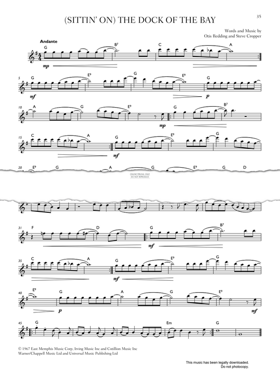 Product gallery: Page 1 of 1 (Sittin' On) The Dock Of The Bay, Otis Redding