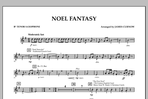 Produktbild zu:  Noel Fantasy - Bb Tenor Saxophone - 