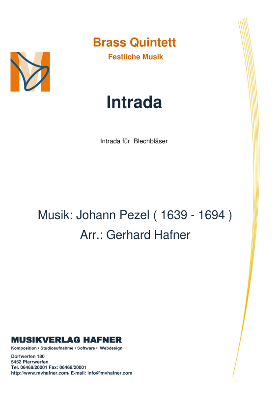 Produktbild zu: IntradaJohann Pezel