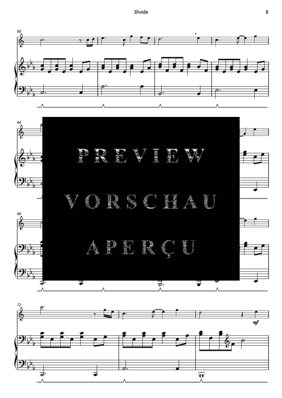 Produktgalerie: Seite 10 von 11 Divide - Gentle Melodies for Weddings, Church, and Other Occasions, , Altsaxophon und Klavier