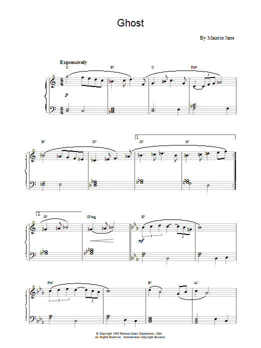 Product gallery: Page 1 of 1 Ghost, Maurice Jarre