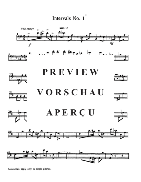 Product gallery: Page 20 of 21 Twenty-one Etudes , , (Euphonium Solo)