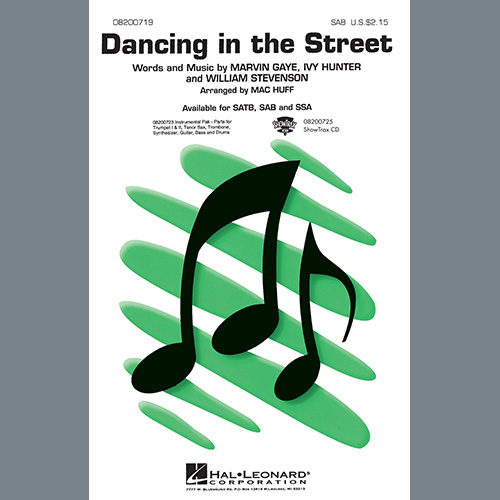 cover: Dancing In The Street (arr. Mac Huff), Martha & The Vandellas, Chor