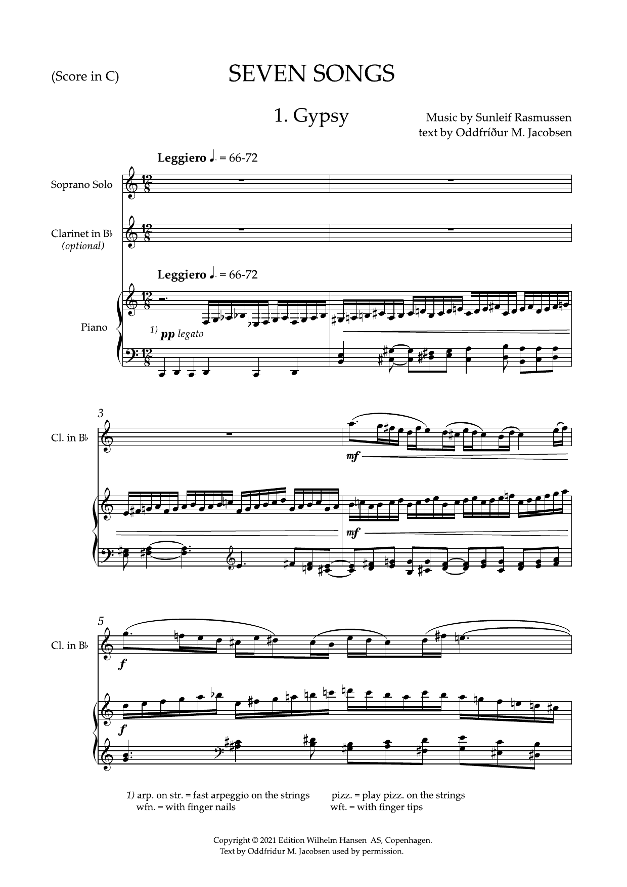 Produktbild zu: 7 Sange Til Min Brors Digte (7 Songs for My Brother's Poems)