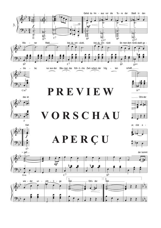 Produktgalerie: Seite 9 von 10 Lustiges Wien, 	, Klavier und Gesang