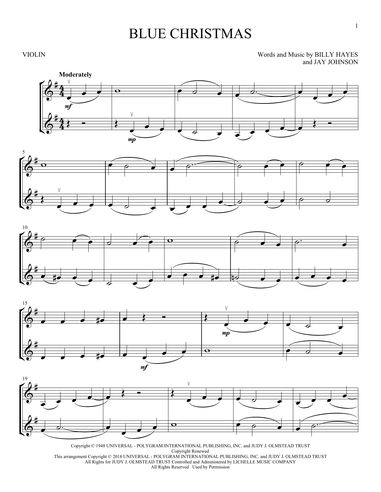 Product gallery: Page 1 of 1 Blue Christmas, Elvis Presley