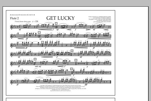 Produktbild zu:  Get Lucky - Flute 2 - Tom Wallace