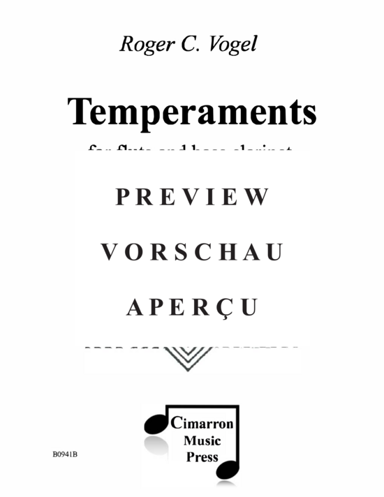 Product gallery: Page 2 of 21 Temperaments , , (flute and bass clarinet)