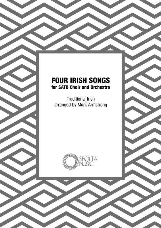 cover: Four Irish songs, , Gemischter Chor und kleinem Orchester