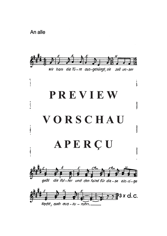 Product gallery: Page 4 of 4 An alle , , (vocals + chords)