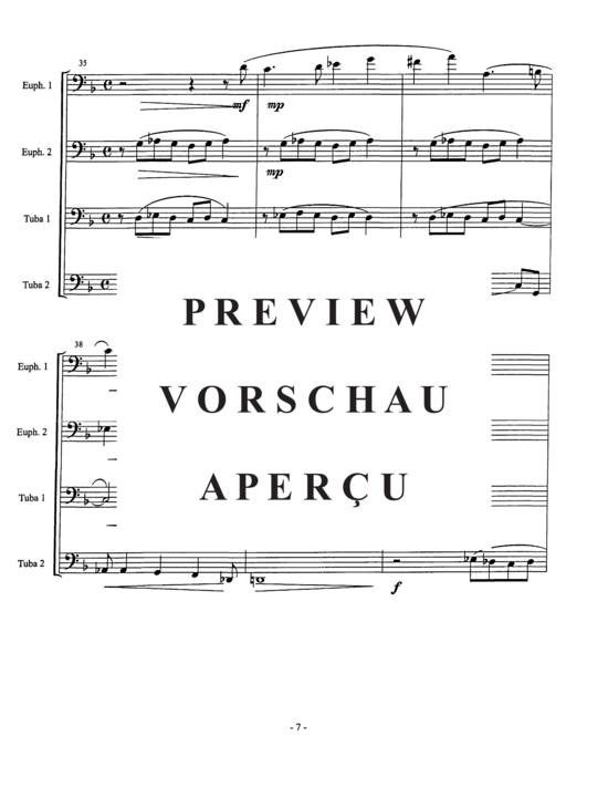 Product gallery: Page 10 of 21 Adagio , , (Tuba Quartet)