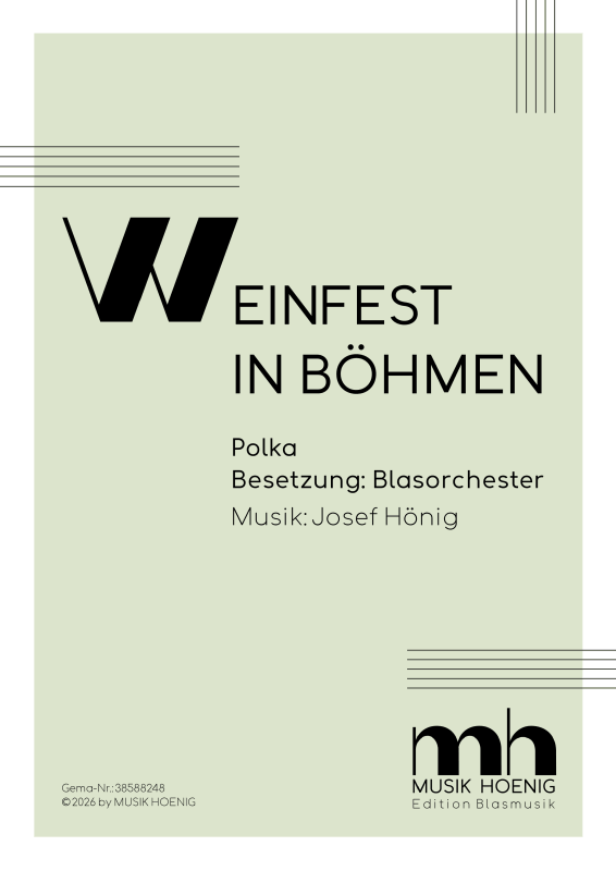 Produktbild zu: Weinfest in BöhmenJosef Hönig