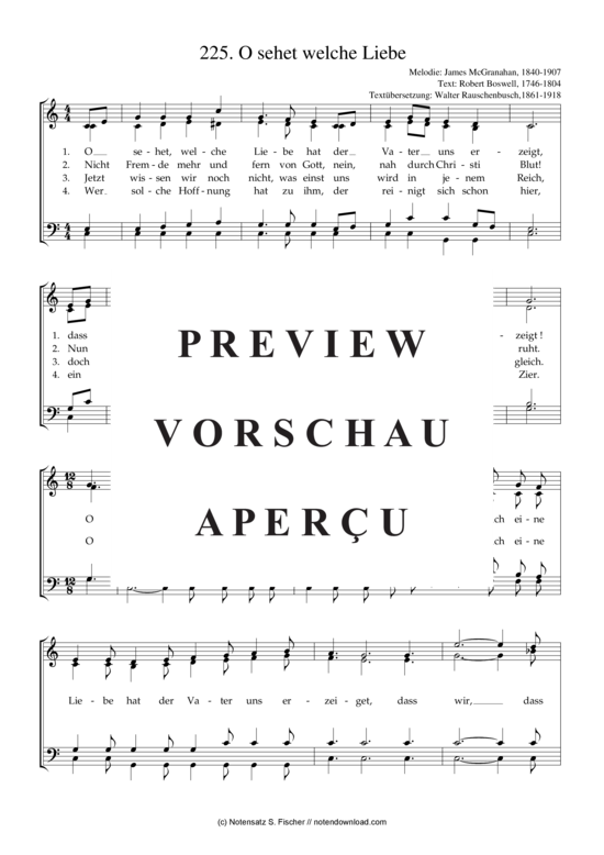 Product gallery: Page 2 of 3 O sehet welche Liebe , , (mixed choir)