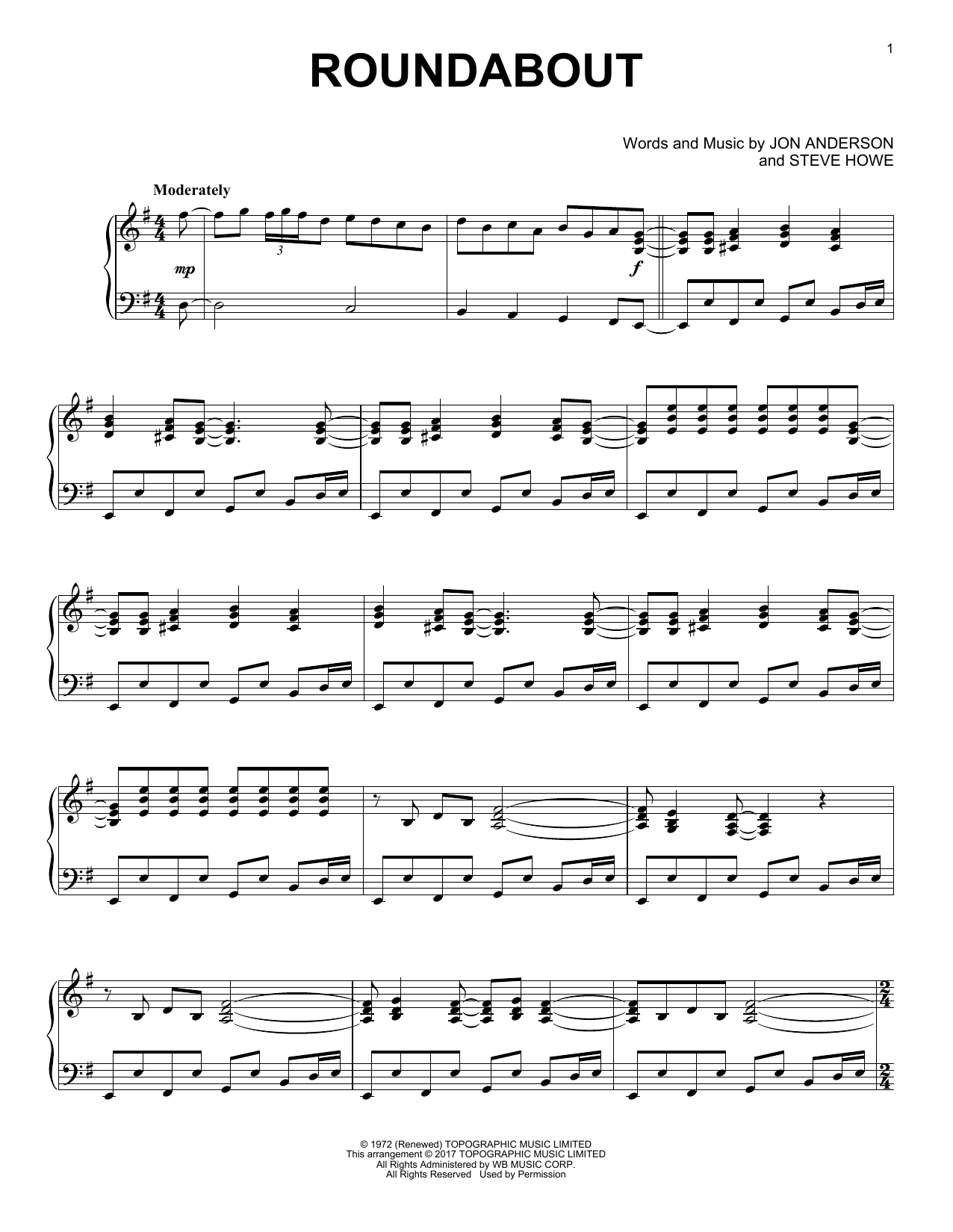 Product picture to:  Roundabout - Yes