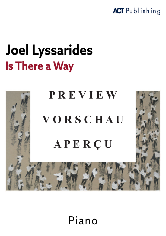 gallery: Is There a Way (Klavier Solo), Lyssarides, Joel, 
