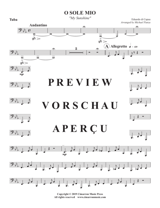 Produktgalerie: Seite 18 von 19 O Sole Mio , , (Blechbläser Quintett)