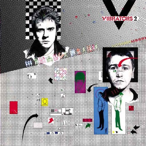 cover: Automatic Lover, The Vibrators, Gitarre