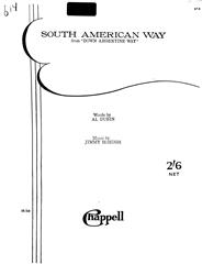 cover: South American Way, Jimmy McHugh, Gesang, Gitarre, Klavier