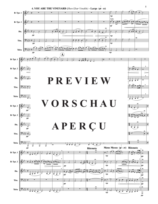 gallery: Georgische Polyphone Lieder , , (Blechbläserquintett)