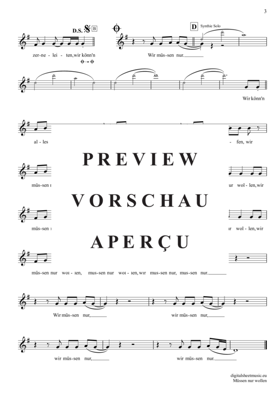 Product gallery: Page 4 of 4 Müssen Nur Wollen , Helden, Wir Sind, Clarinet in B-flat