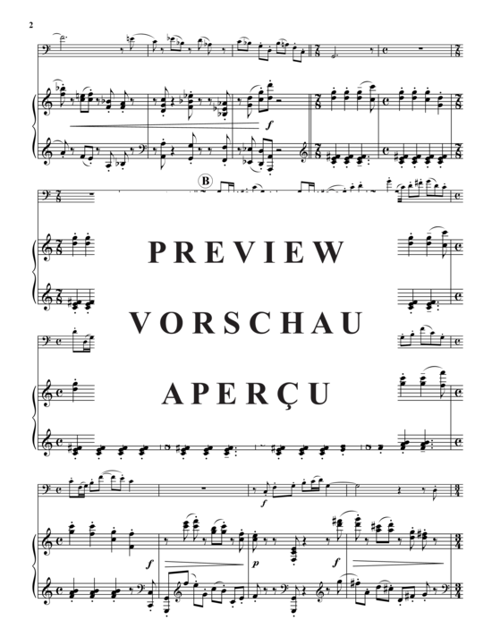 Product gallery: Page 3 of 21 Concerto , , (Posaune + Klavier)