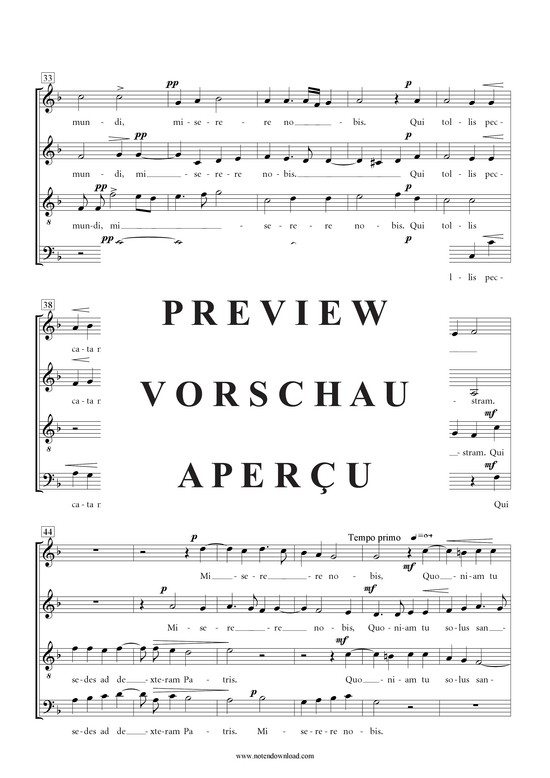 Product gallery: Page 7 of 21 Messe , , (Mixed choir SAATB)