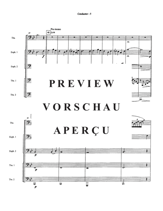 Product gallery: Page 7 of 16 Theme and Variations , , (Tuba Quartett EETT + Tuba Solo)