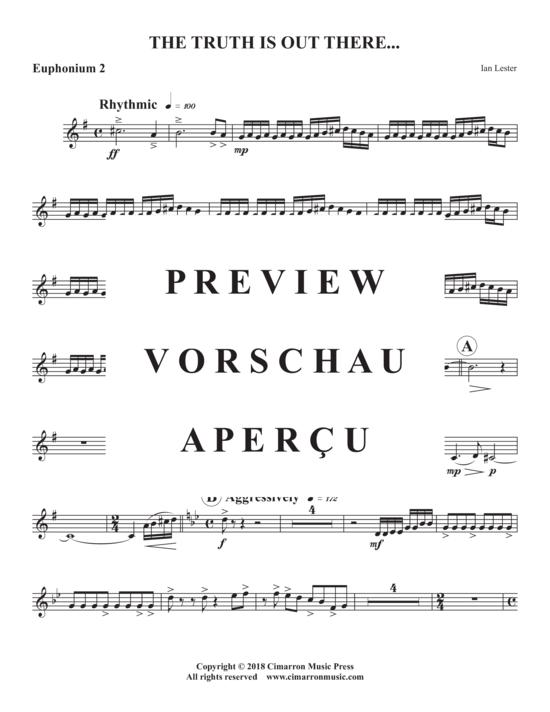 Product gallery: Page 18 of 21 The Truth is Out There... , , (Tuba Quartett EETT)