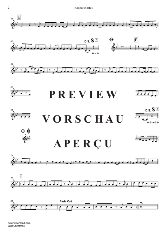 Produktgalerie: Seite 9 von 17 Last Christmas , Michael, George, (Blechbläser Quintett/Ensemble)