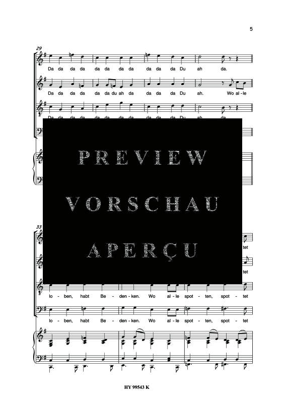 gallery: Was keiner wagt - Courage, , (Gemischter Chor und Klavier - Klavierpartitur)
