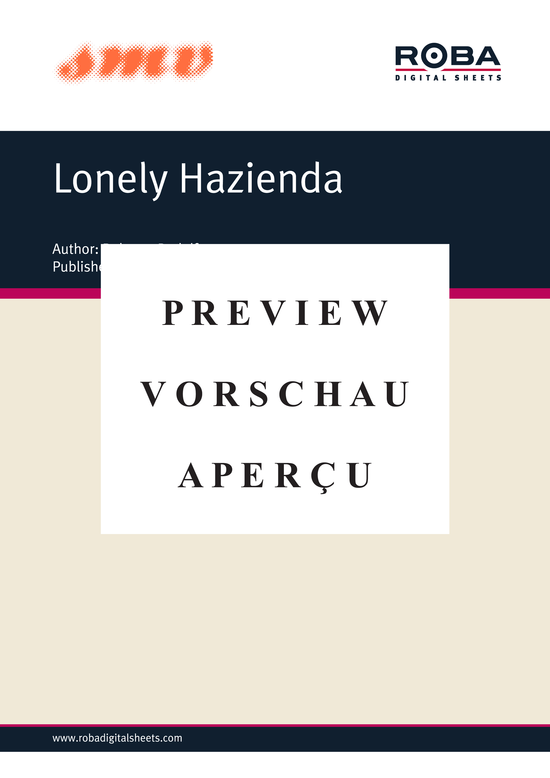 Product gallery: Page 2 of 3 Lonely Hazienda , Austrian-Swing-Stars, (piano + voice in C)
