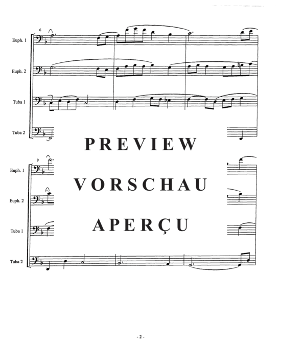 Product gallery: Page 5 of 21 Adagio , , (Tuba Quartet)