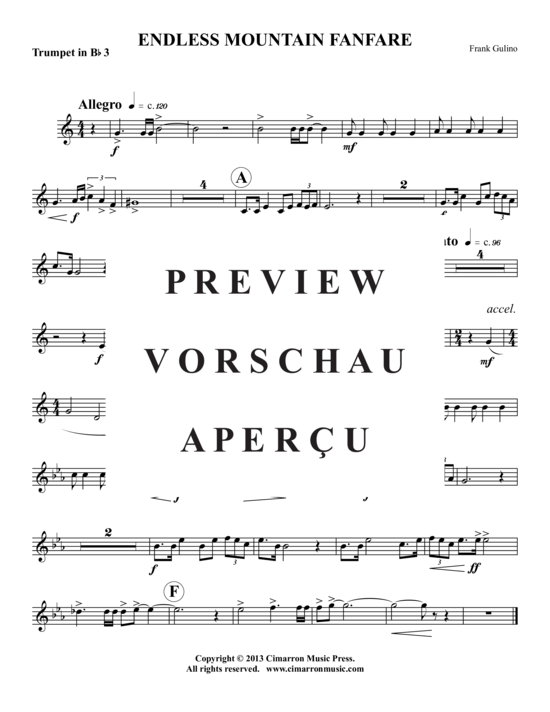 Product gallery: Page 17 of 21 Endless Mountain Fanfare , , (Brass Ensemble)