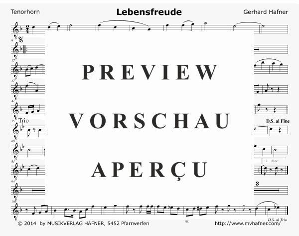Product gallery: Page 10 of 11 Lebensfreude, , (woodwind and brass)