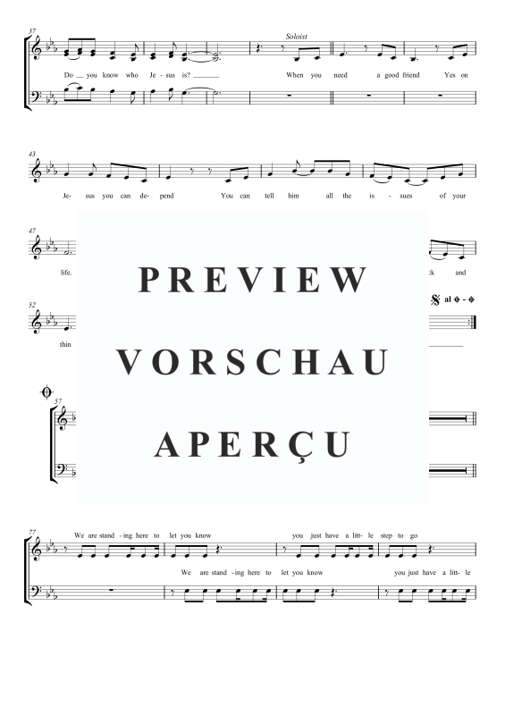 gallery: Do You Know - Get New Life, , Gemischter Chor SAB, Solo und Klavier