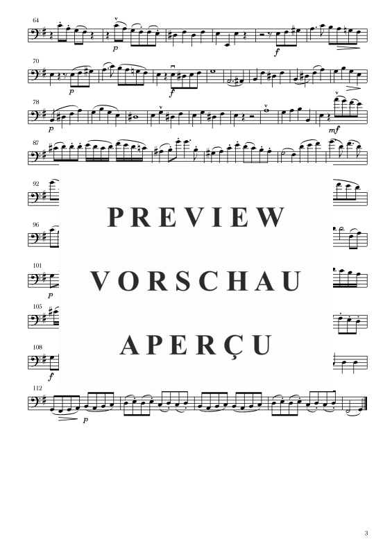 Produktgalerie: Seite 4 von 9 Duo Concertant G-Dur, , Cello und Kontrabass