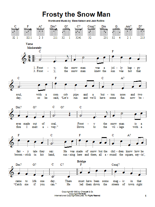 Product gallery: Page 1 of 1 Frosty The Snow Man, Gene Autry
