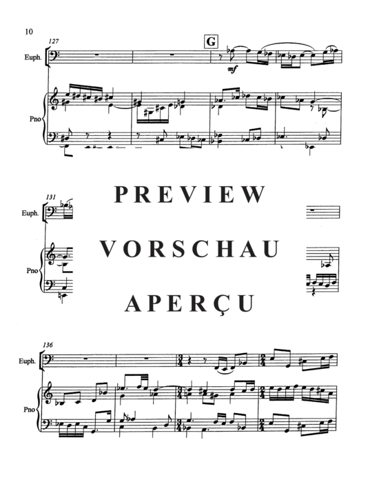 Product gallery: Page 14 of 21 Serenade for Euphonium , , (euphonium + piano)