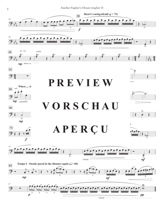 Product gallery: Page 17 of 21 Another Eupher´s Dream , , (Euphonium Ensemble 8 parts)