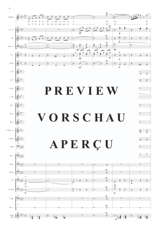 Produktgalerie: Seite 11 von 11 Les Filles de Cadiz, , Sopran Solo und Concert Band