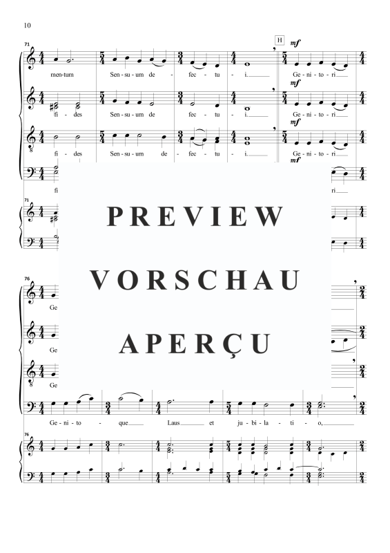 Produktgalerie: Seite 11 von 11 Pange Lingua (motet on Gregorian theme), , Gemischter Chor