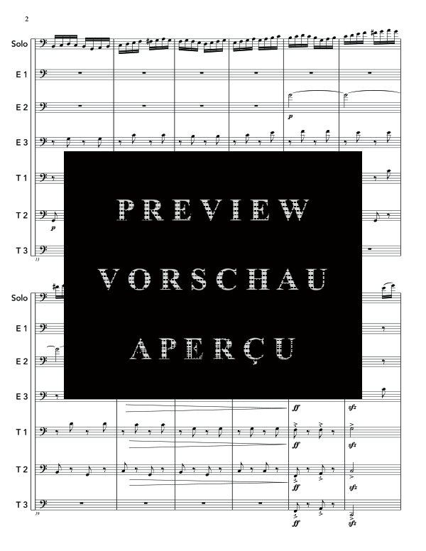 Produktgalerie: Seite 6 von 11 Dance of the Comedians, , (Euphonium/Tuba/Trompete Solo und EEETTT)