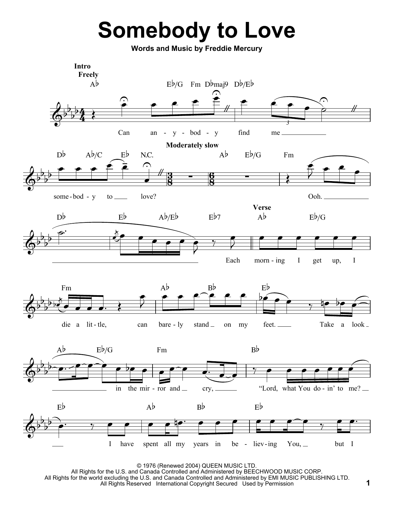 Produktbild zu: Somebody To Love