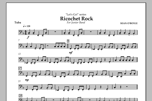 Produktbild zu:  Ricochet Rock - Tuba - 