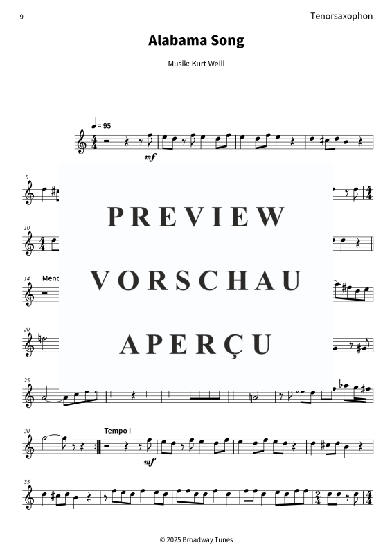 gallery: Alabama Song, , (Tenor Saxophon und Klavier)