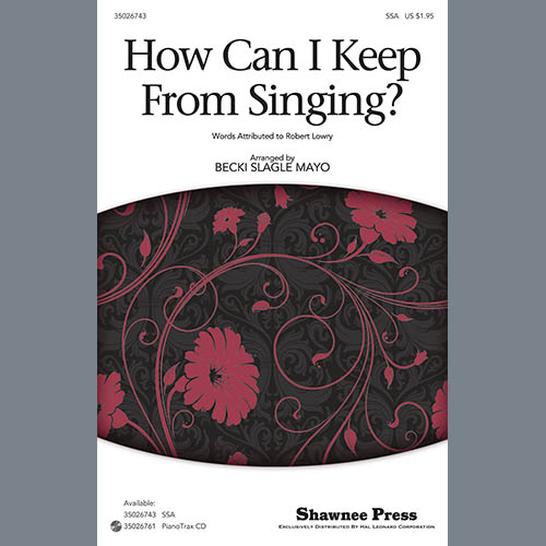 Product picture to: How Can I Keep From Singing?