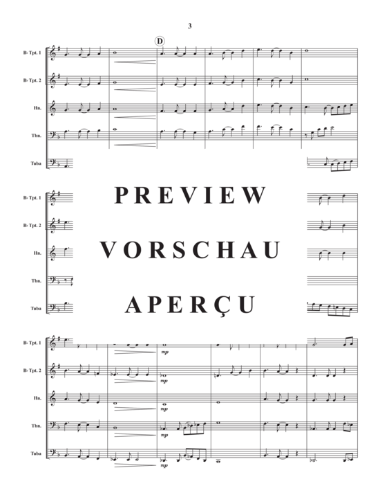 Produktgalerie: Seite 5 von 11 Be Thou My Vision , , (Blechbläserquintett)