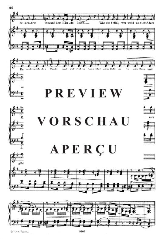 Product gallery: Page 4 of 4 Die Hochländer-Witwe, Op.25 No.10, , High Voice and Piano