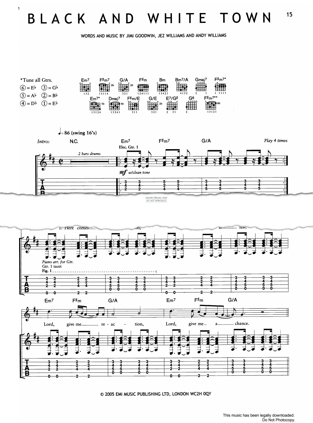 Product gallery: Page 1 of 1 Black And White Town, Doves